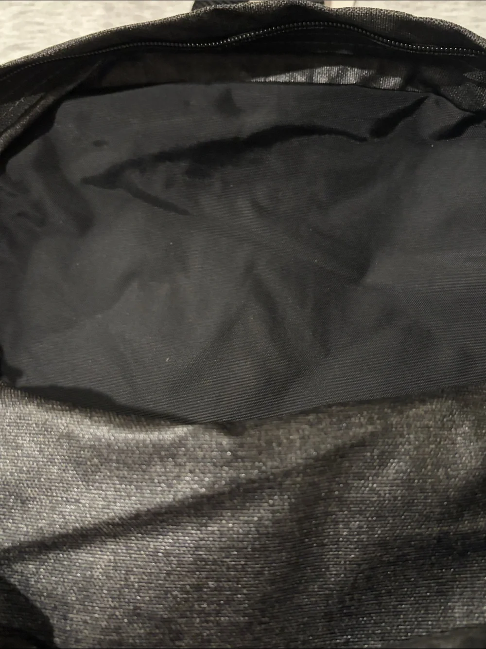 EASTPAK PINNACLE BLACK DENIM BACKBACK/NWT